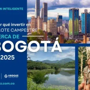 Infografía detallada sobre las razones para realizar una inversión inmobiliaria en lotes campestres y las ventajas de la venta de lotes campestres cerca de Bogotá
